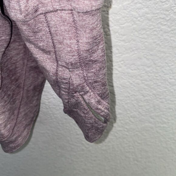 Athleta Uptempo Long sleeve Purple Yoga Thumb holes Fitness Shirt Large - Picture 5 of 9